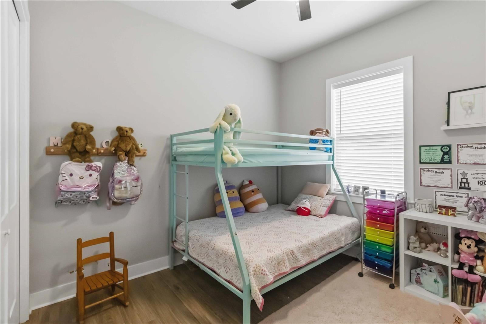 A cheerful bedroom with space to play, grow, and unwind