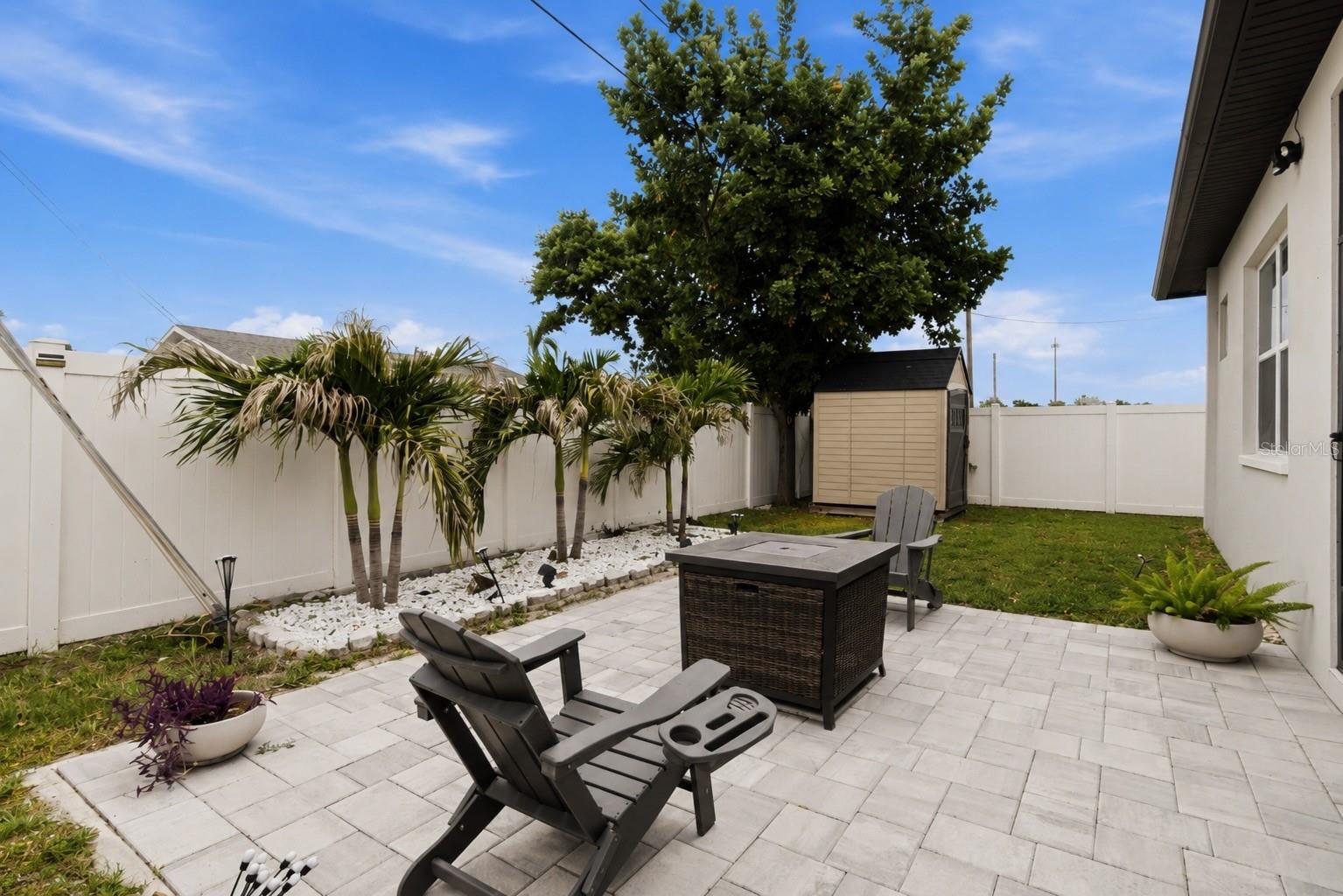 A sunny backyard retreat with space to relax and recharge