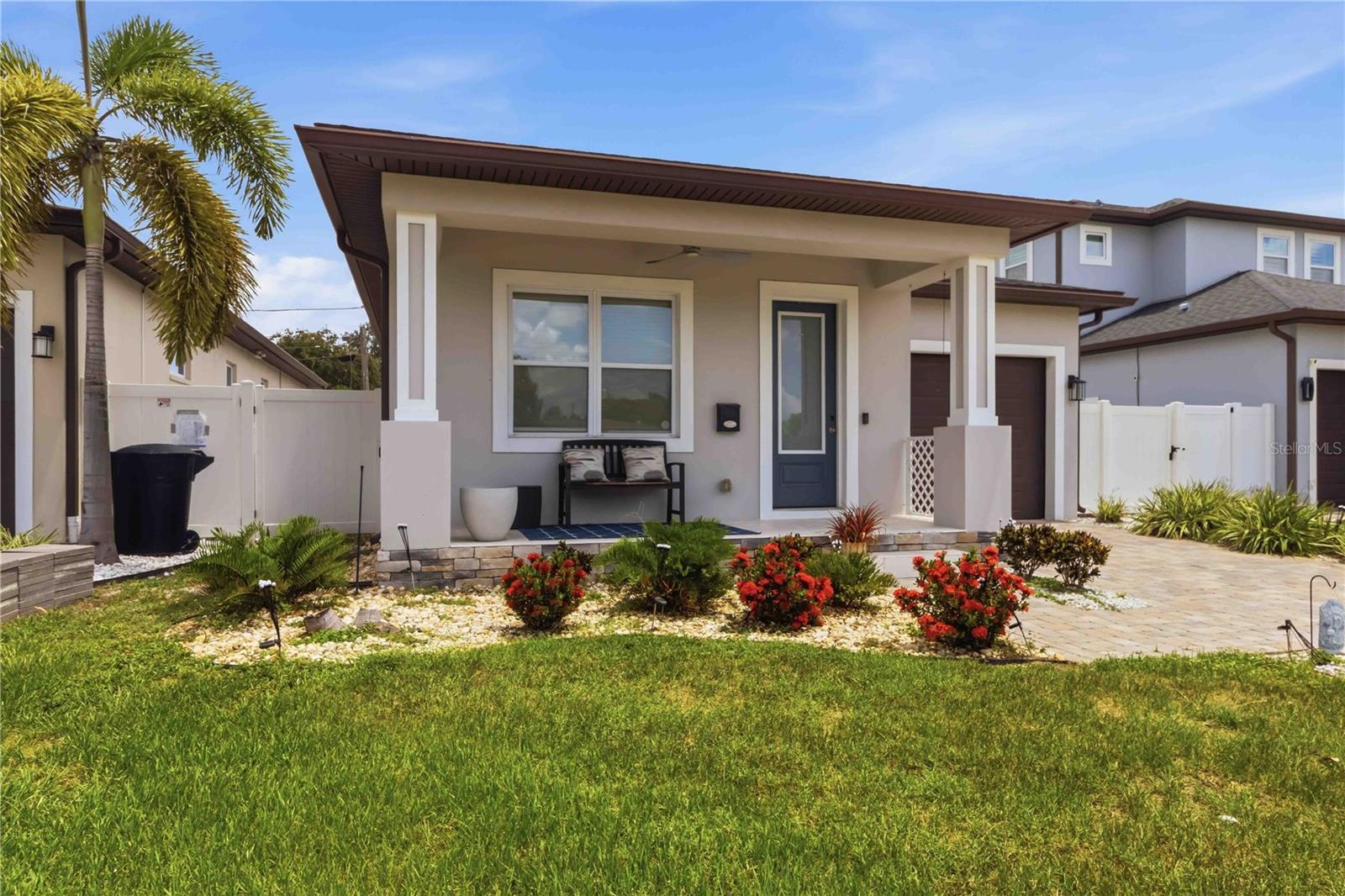 A polished exterior that feels warm and inviting