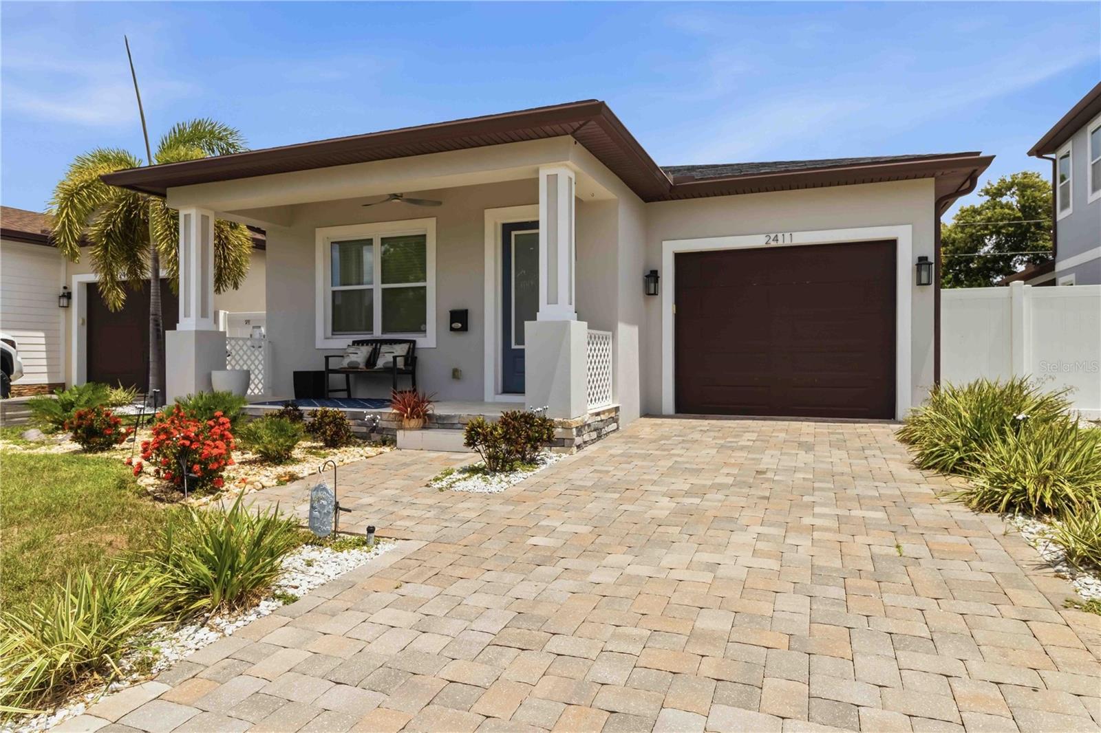 A welcoming entrance with an attached garage and easy everyday appeal