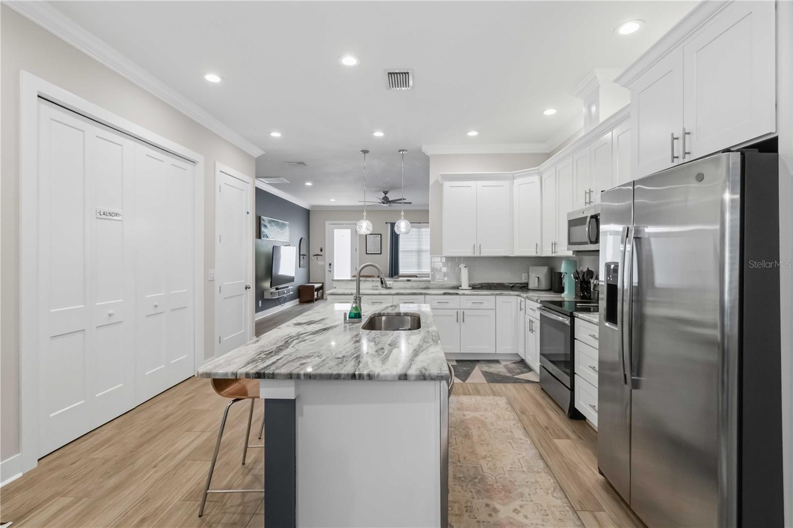 A fresh, functional kitchen designed for easy daily living