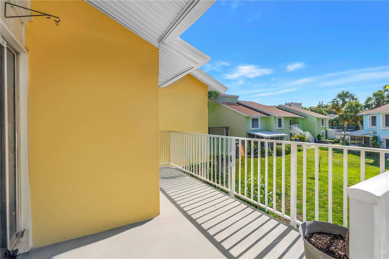Private patio
