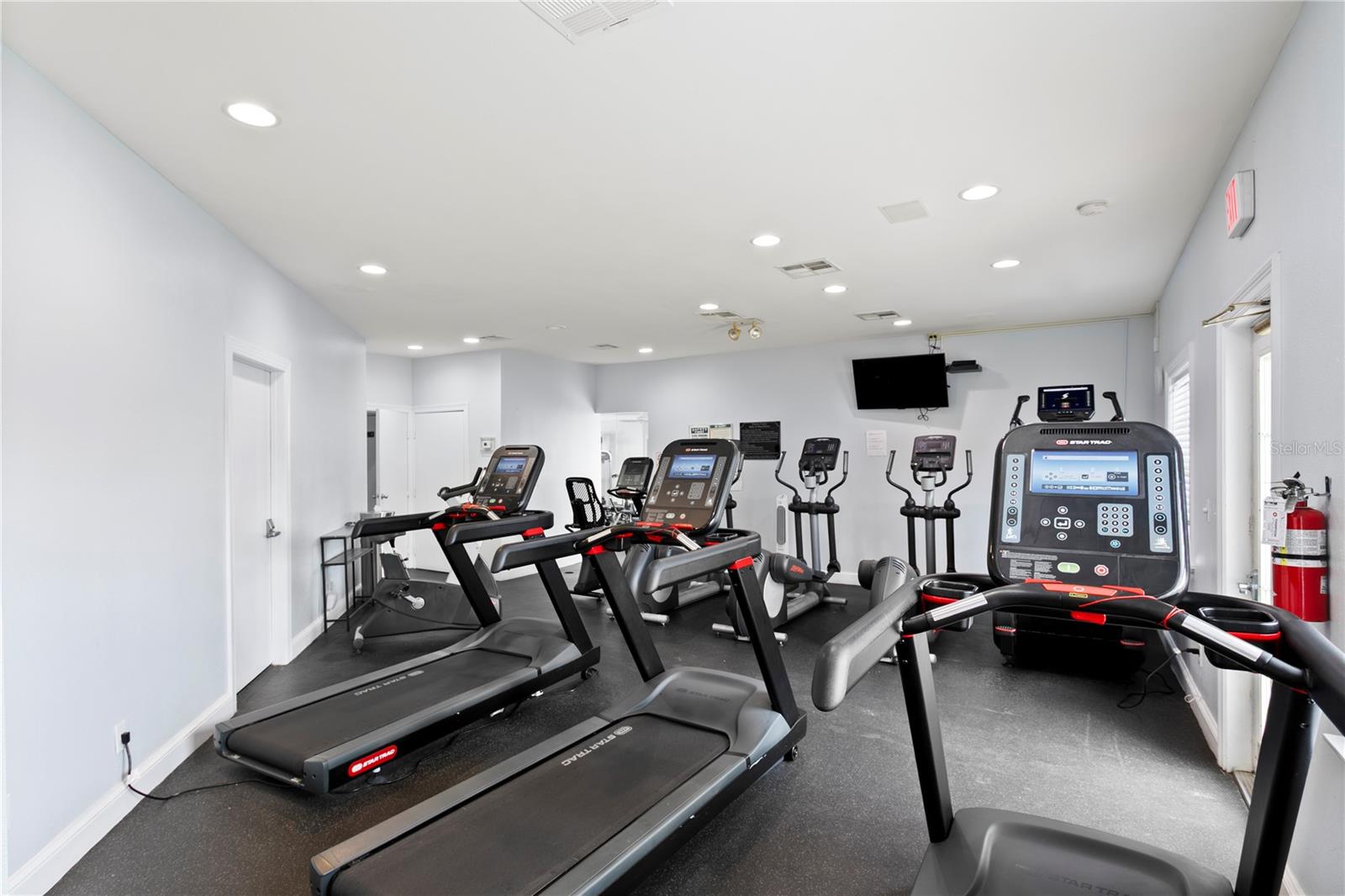 Fitness Center within walking distance of the unit
