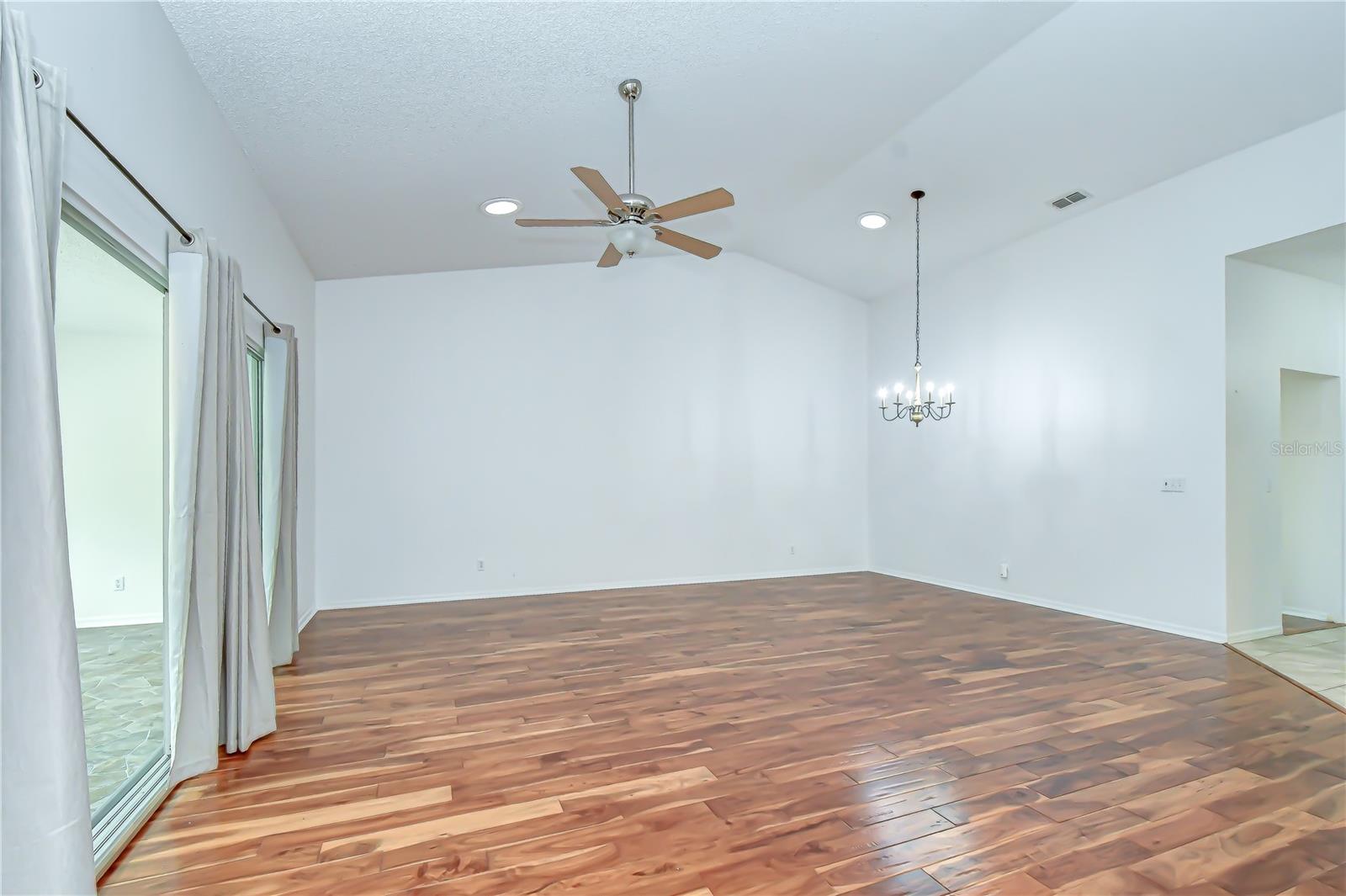 Open dining space seamlessly connected to the main living areas.