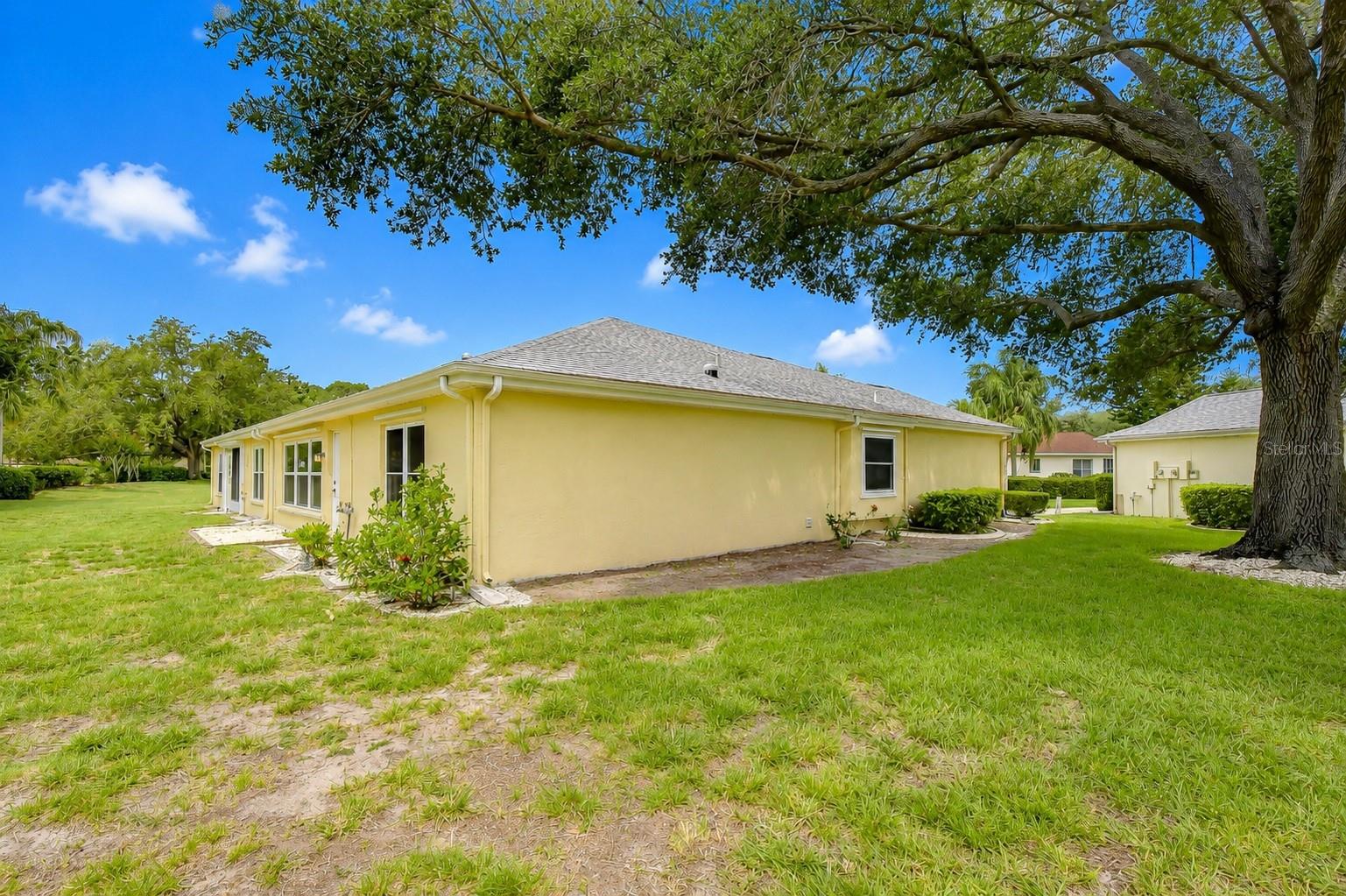 Beautifully maintained grounds enhancing the home's appeal.
