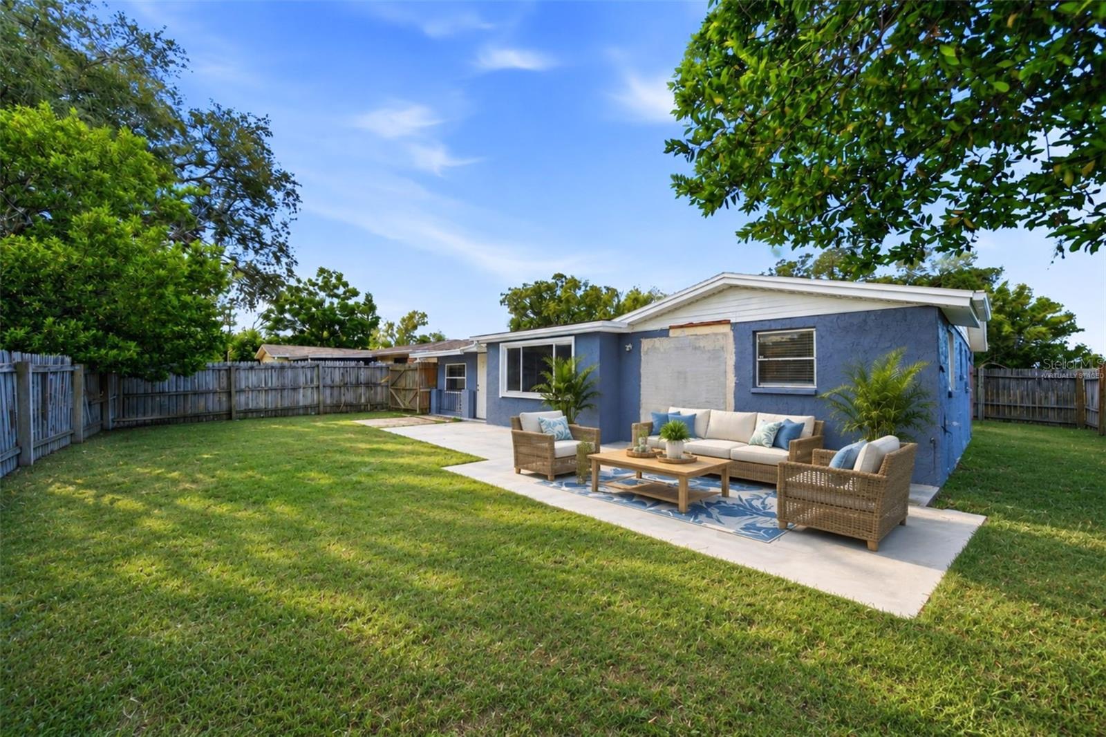 Backyard - Virtually Staged