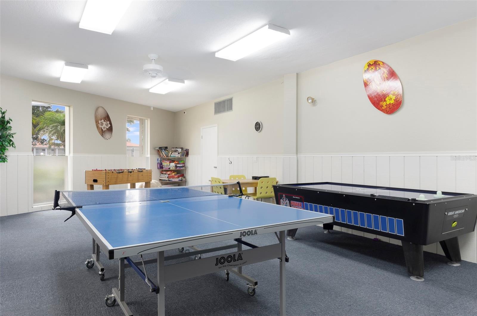 Game rooms!  All included with your monthly maintenance fee.