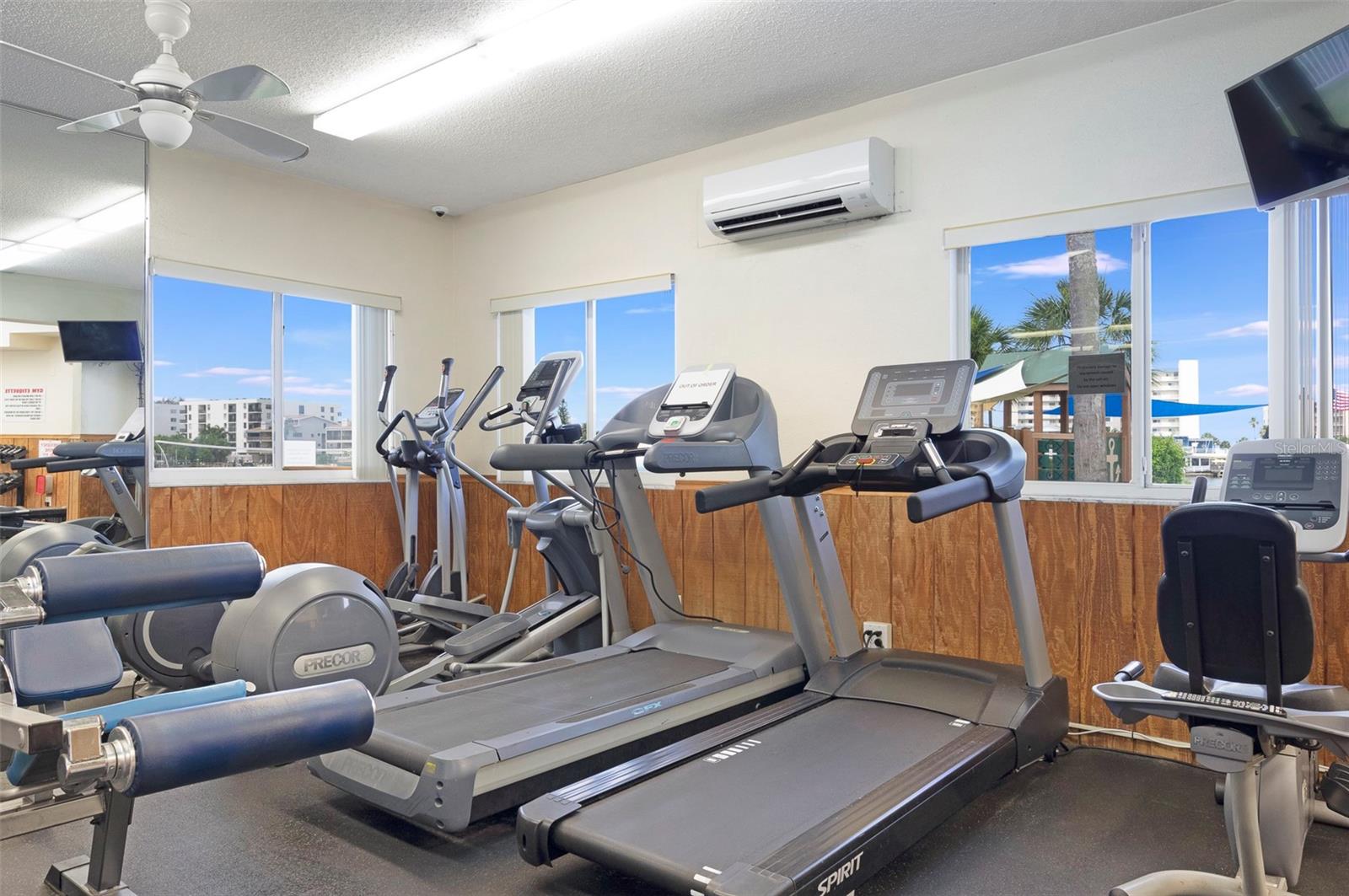 Exercise Room! No need for a gym membership. On going activities, too.