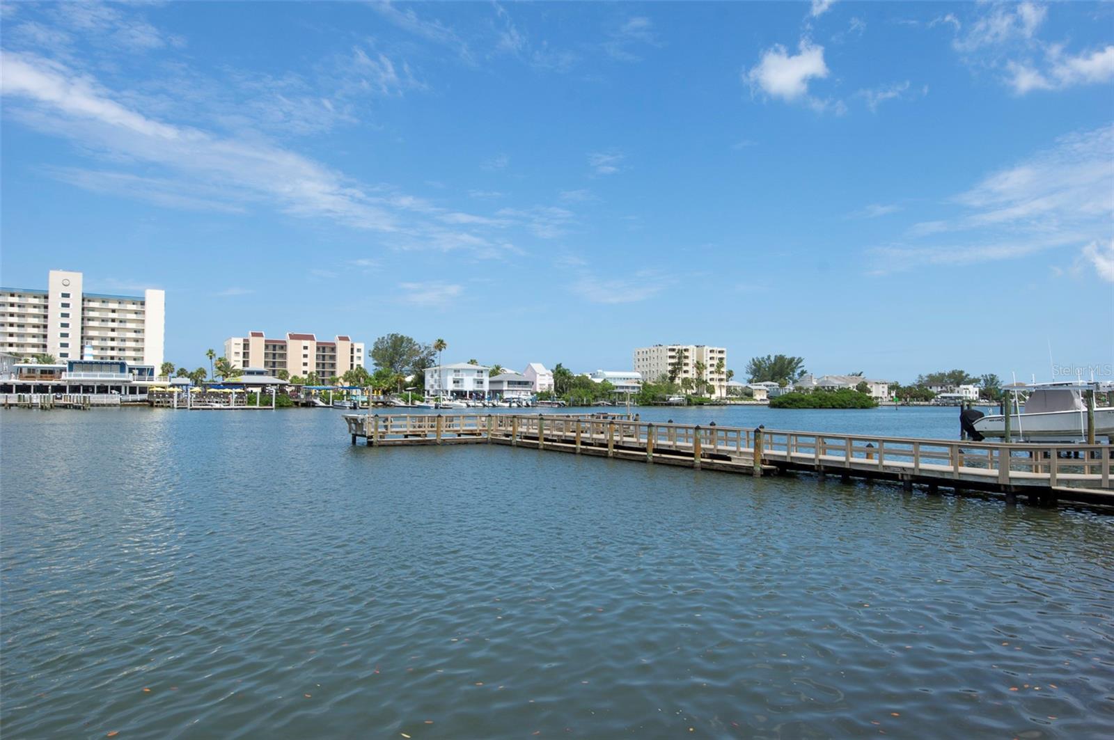 Private dock!