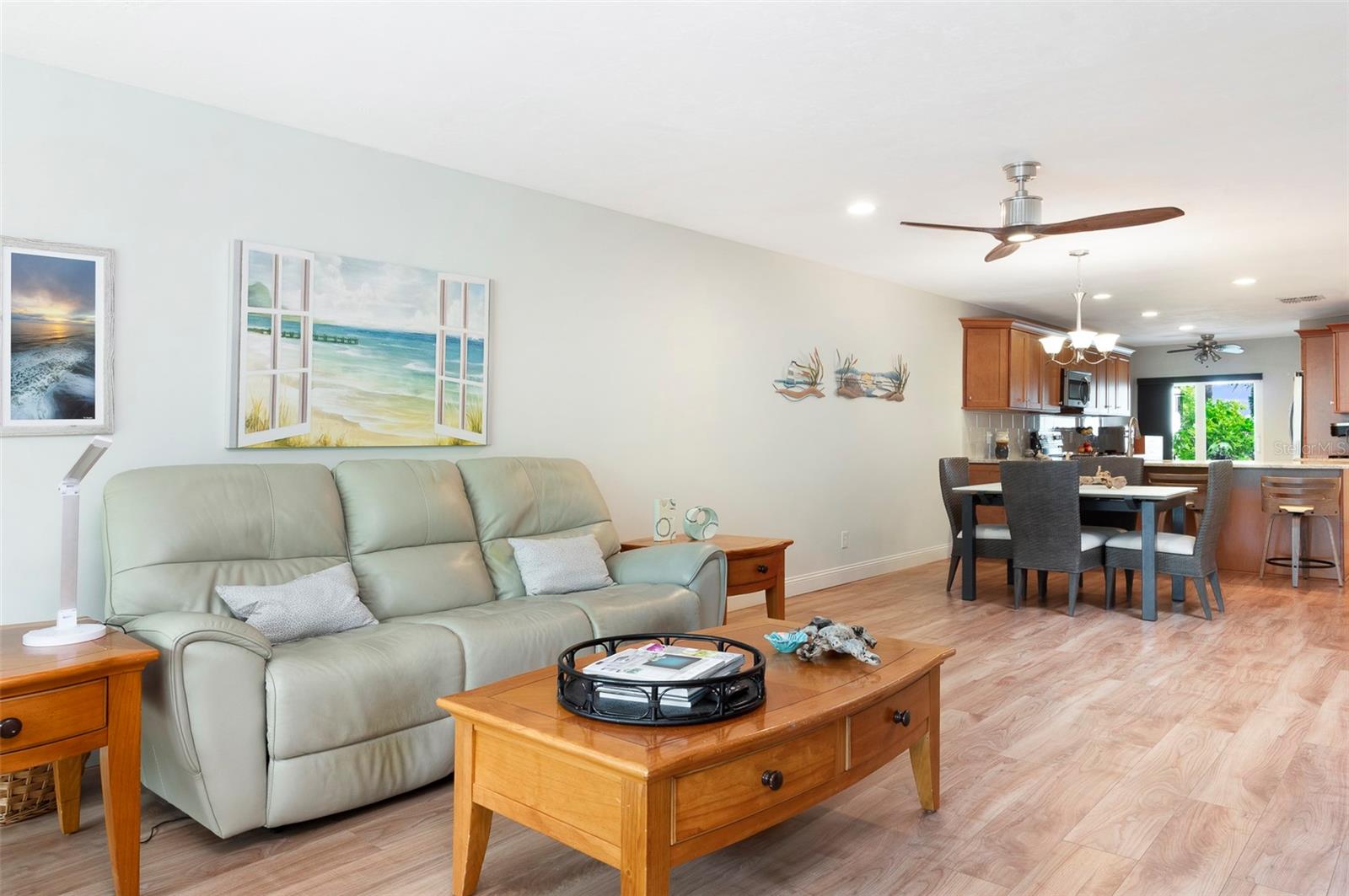 Updated in 2016 no detail overlook.  Luxary Vinyl Plank throughout.  Wonderful space to relax or entertain.