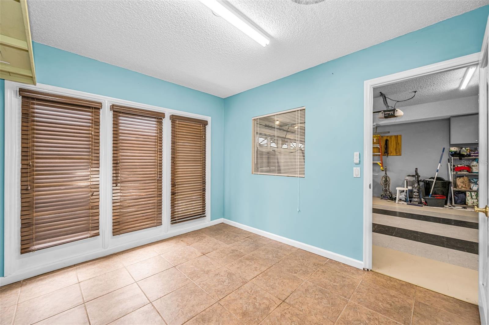 Garage Gym/Craft Room under AC