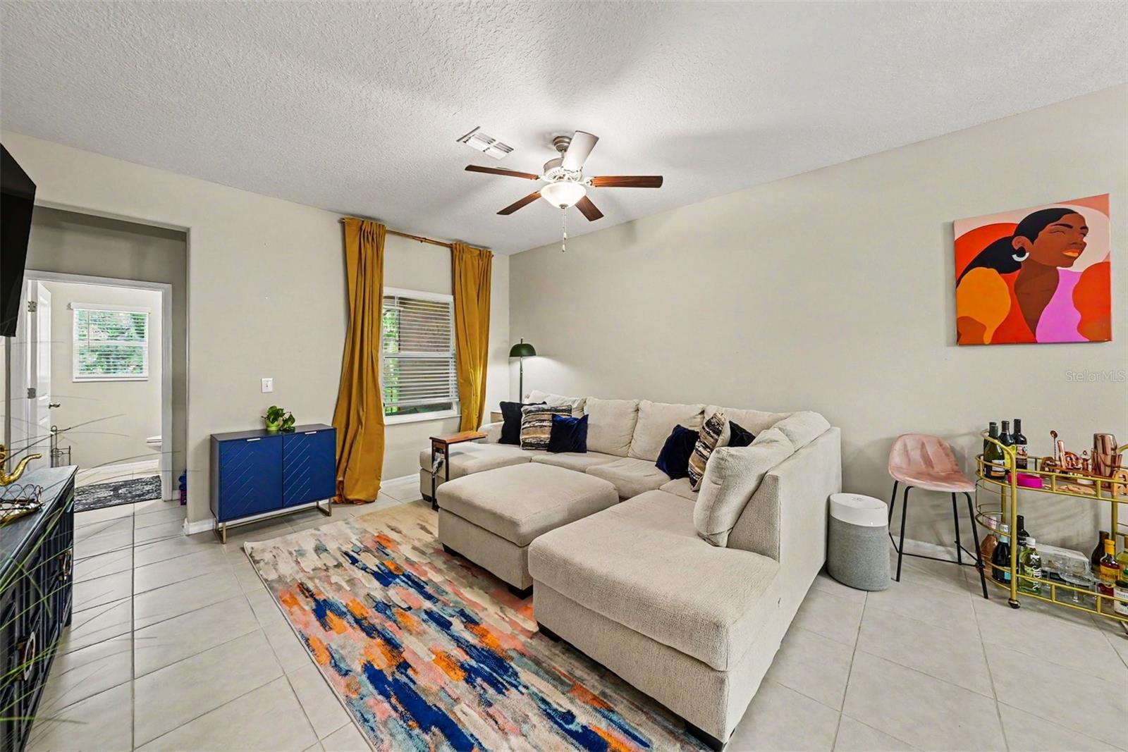 Living room.
