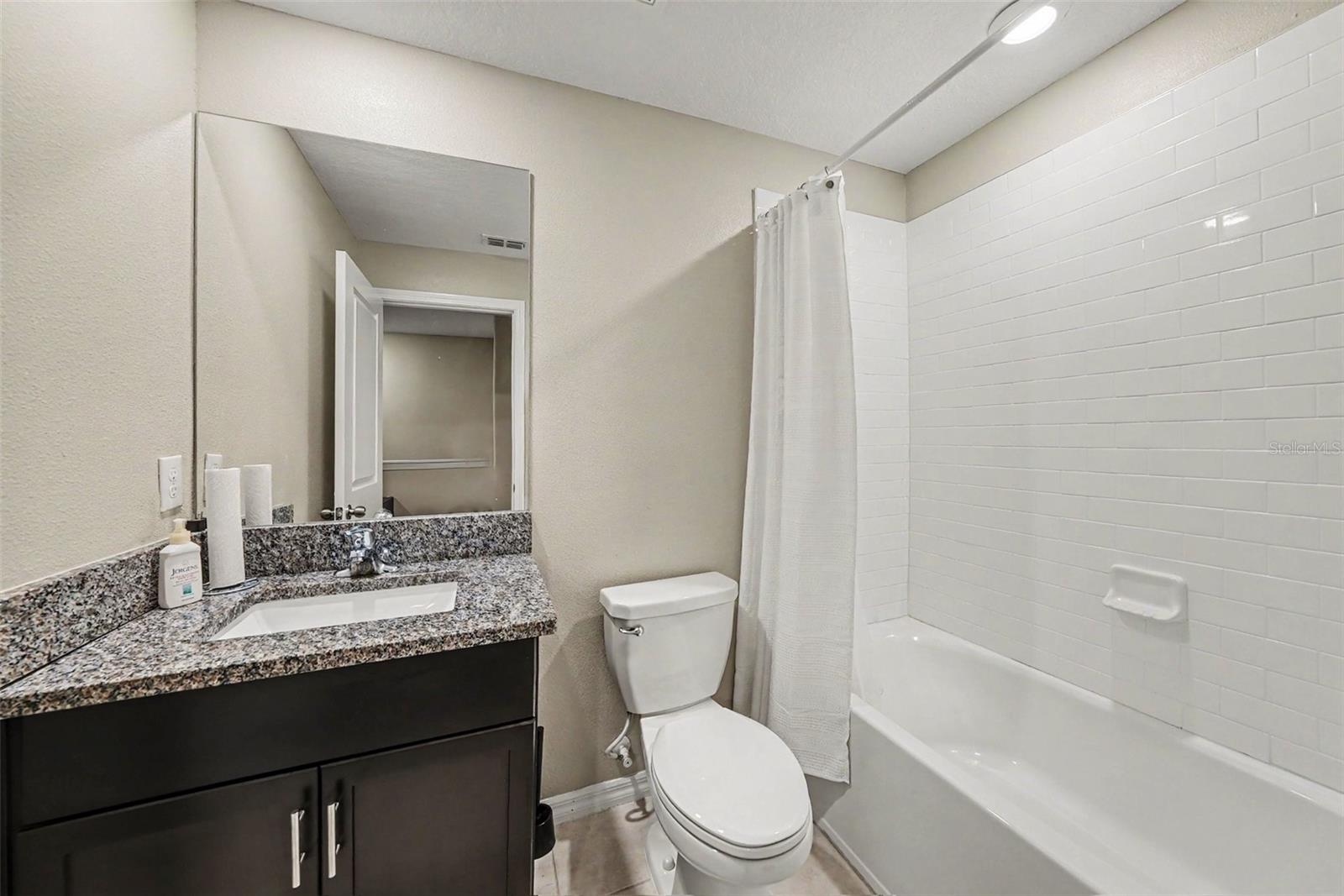 Upstairs hallway bathroom.