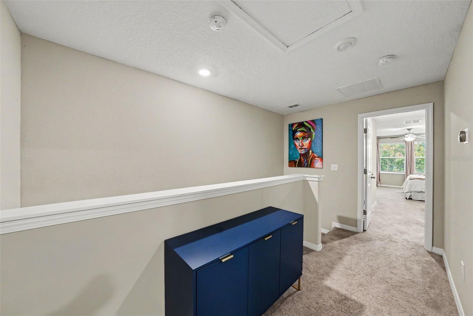 Upstairs Hallway.