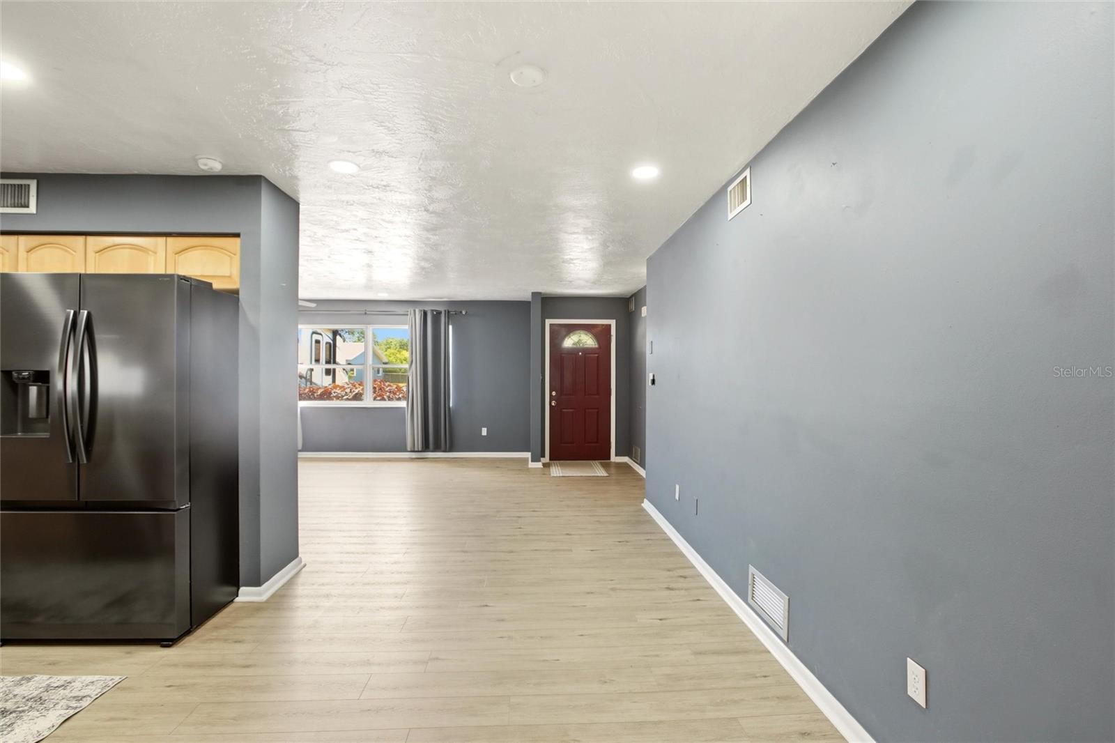 View from Florida room to front door