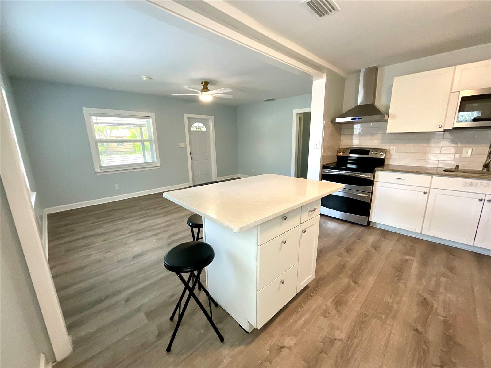 Open Floor Plan - Laminate Flooring - Updated Kitchen
