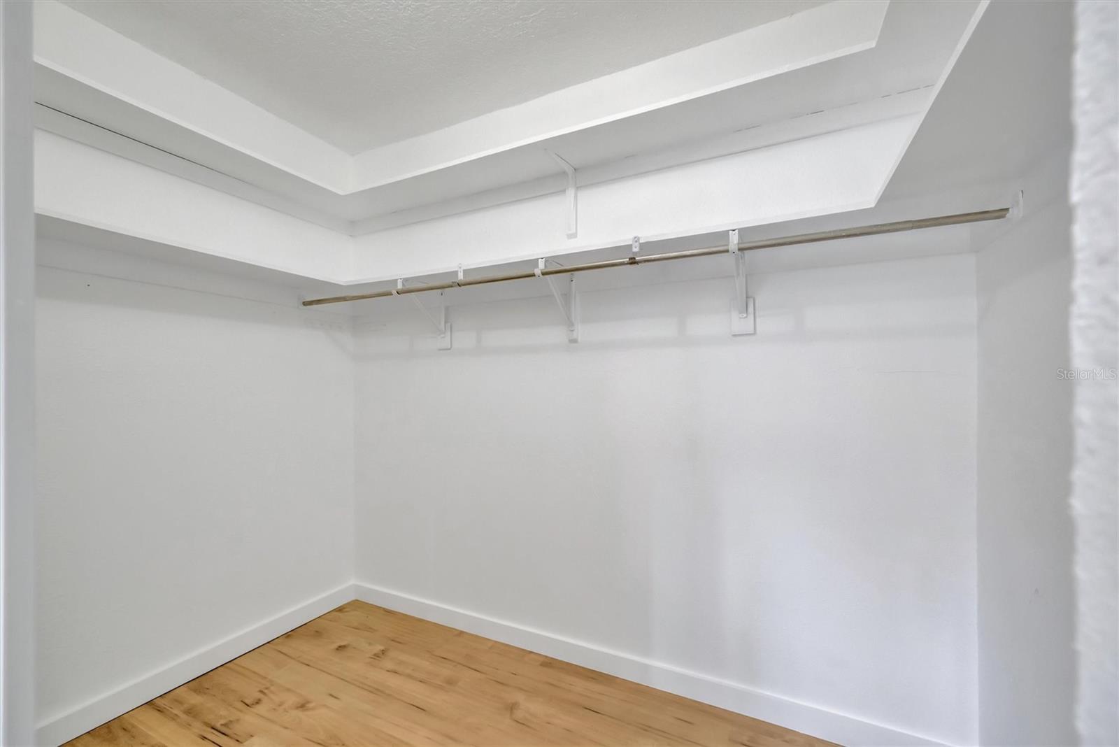 Walk in Closet in the master Bedroom