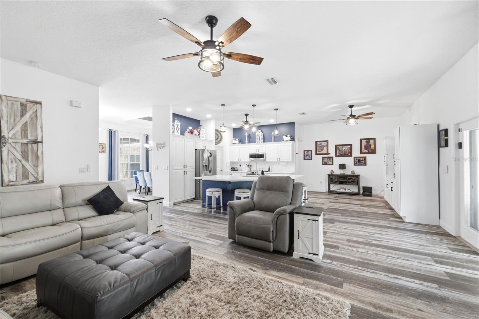 wide open floor plan