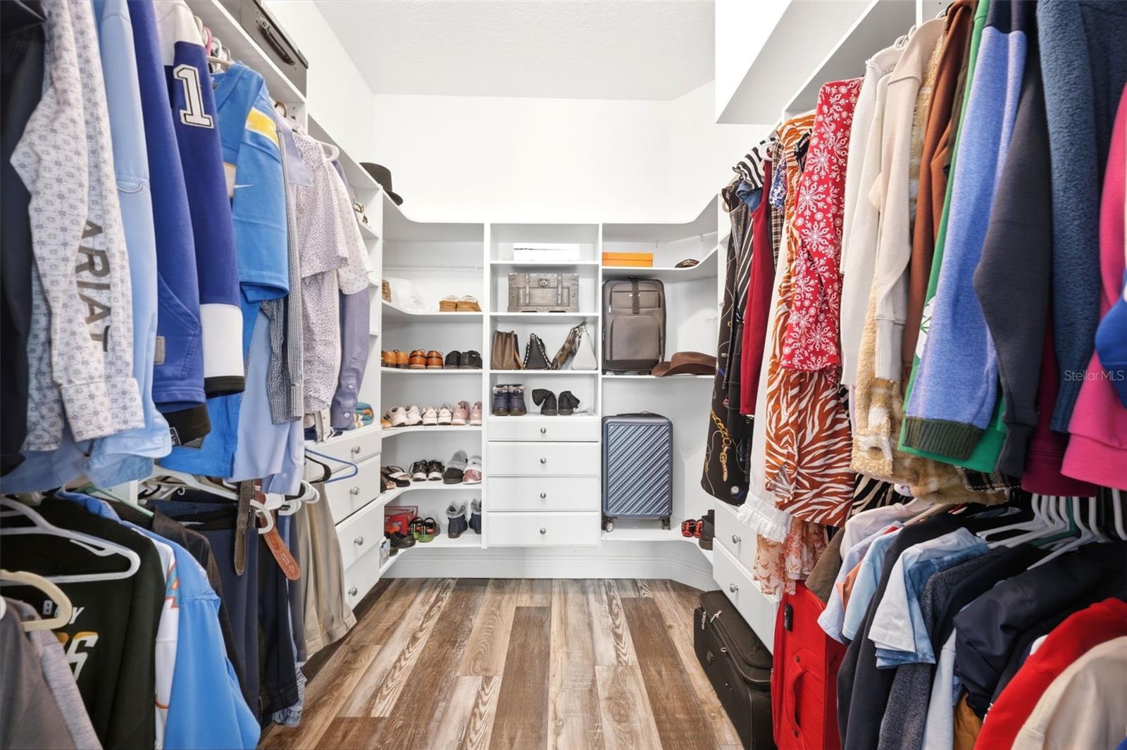 master walk in closet