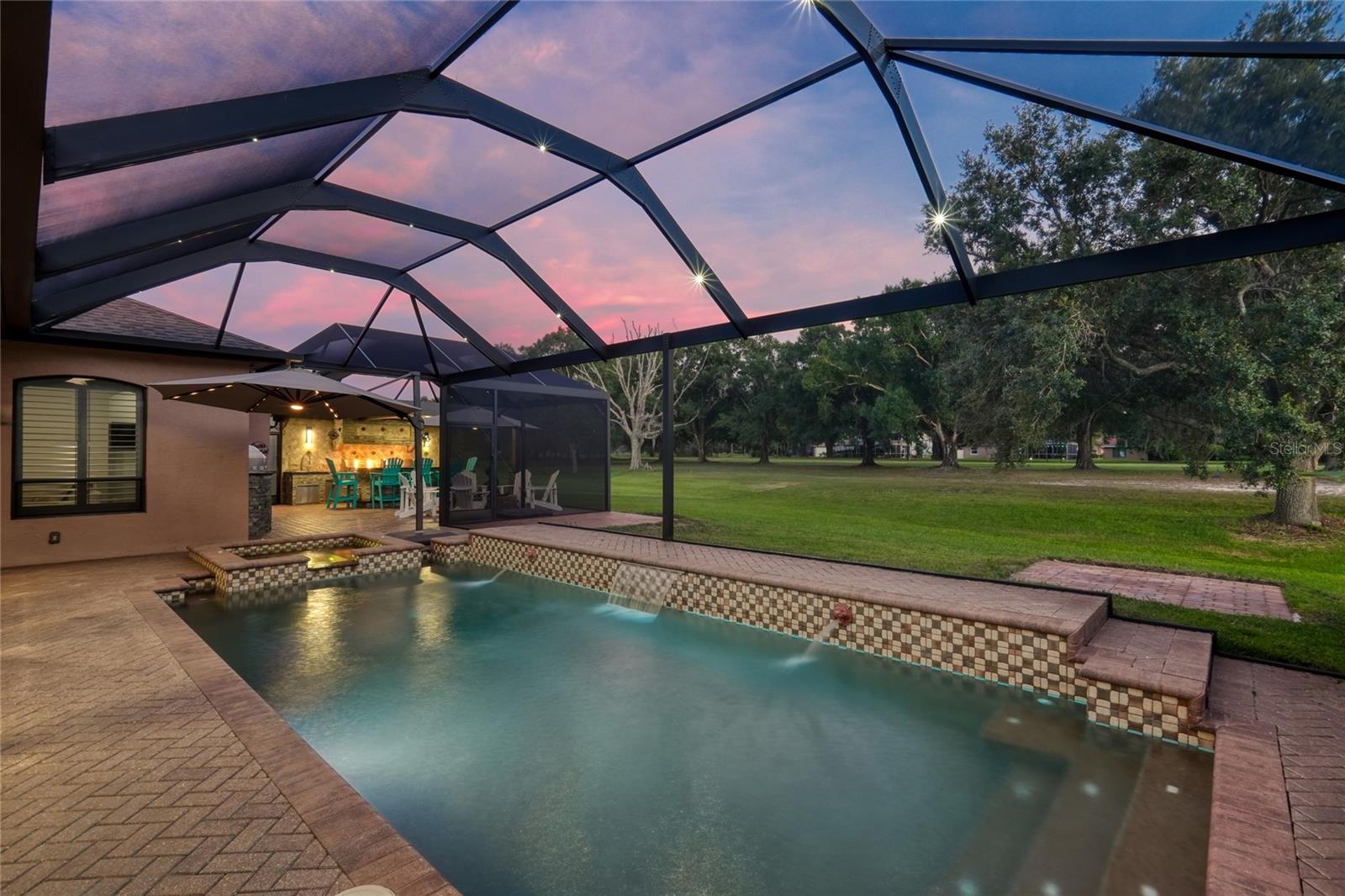 No rear neighbors with this golf course view