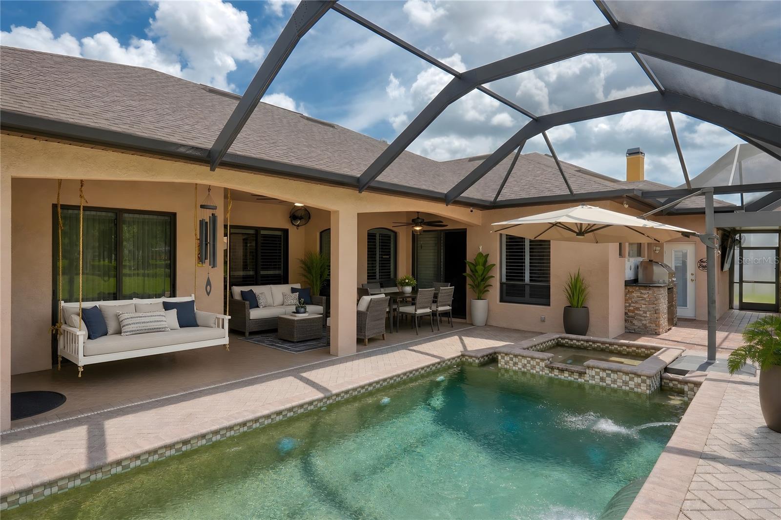 The whole family will love this heated pool