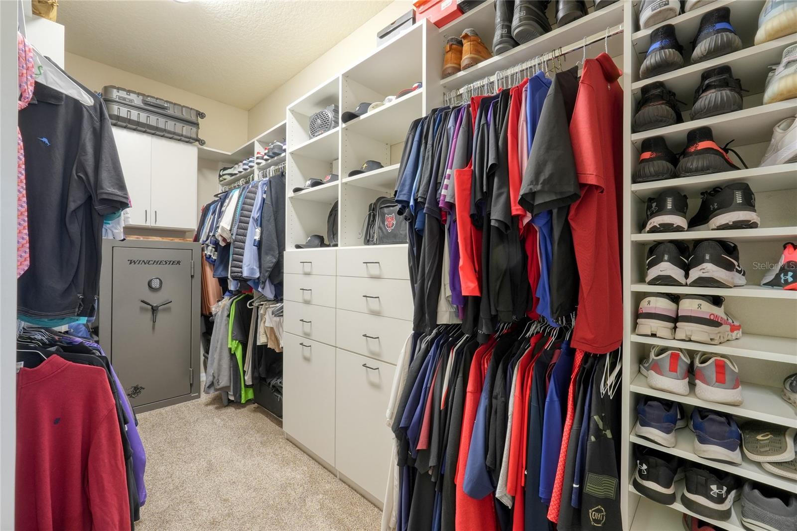 Custom Walk in closet one