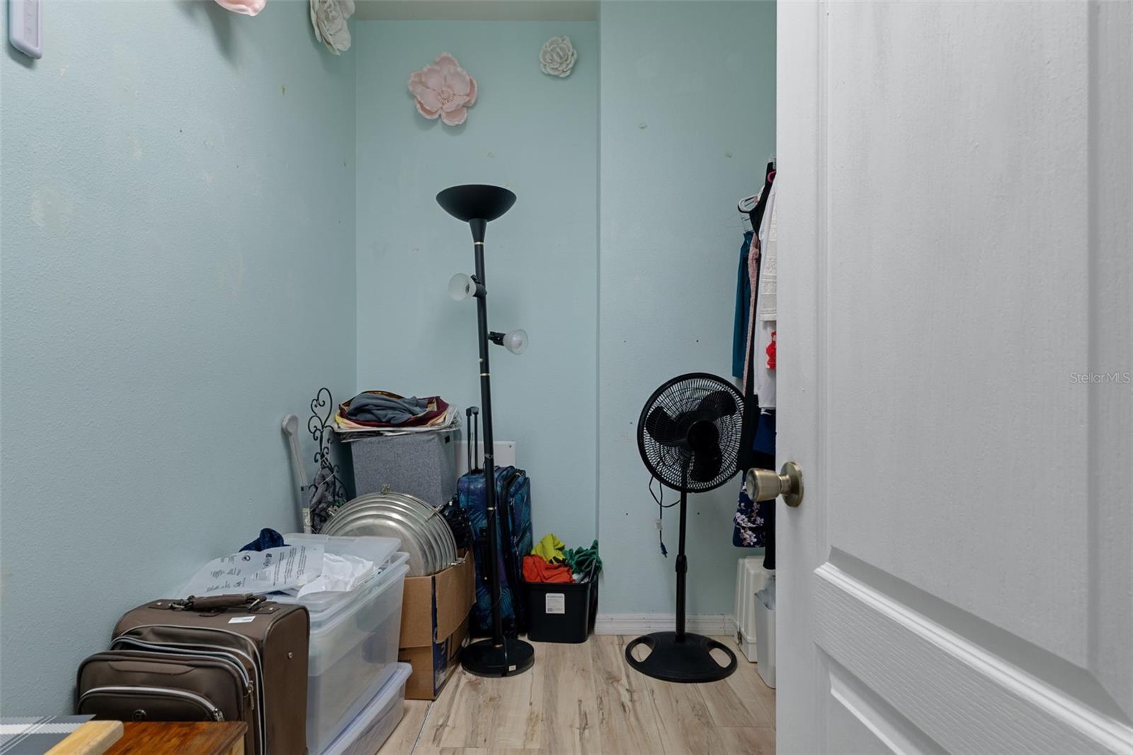 Primary walk in closet