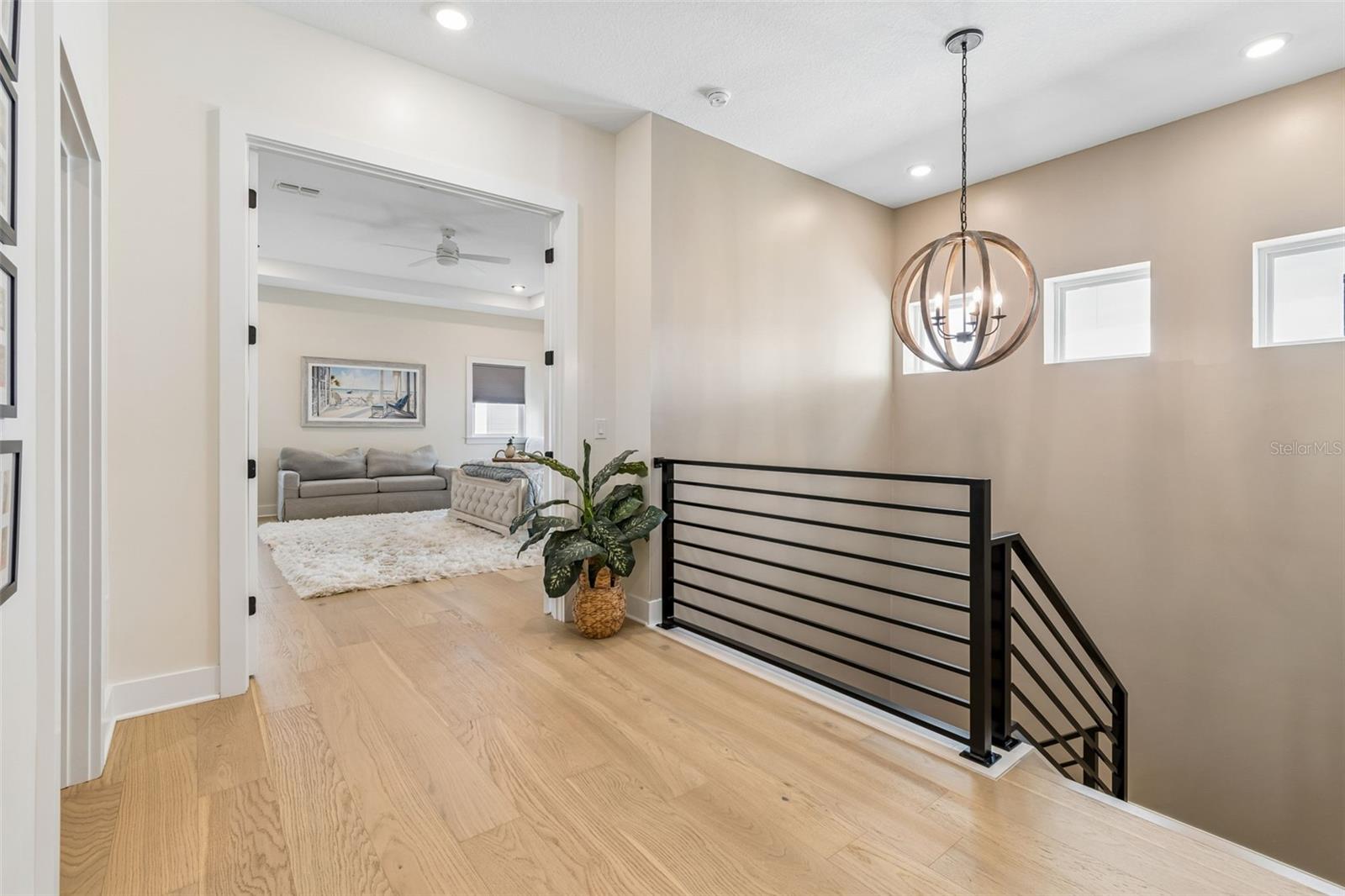 Upstairs landing