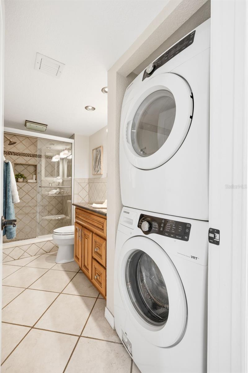 Laundry closet