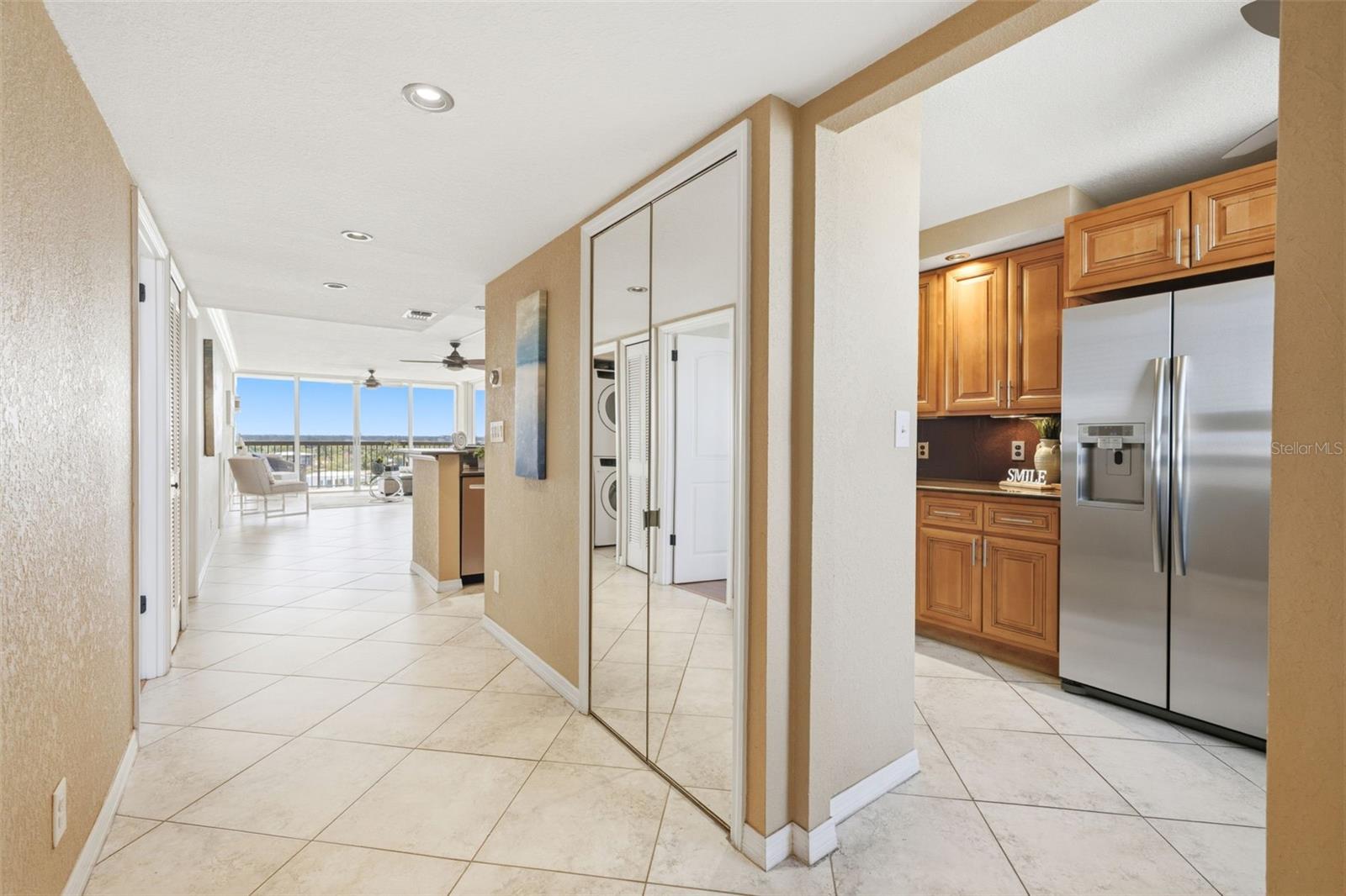 Entry hallway