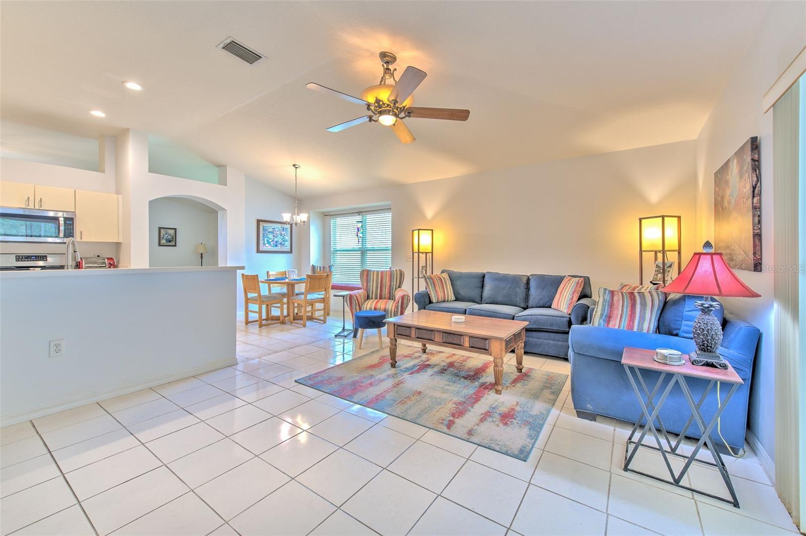 Looking from opposite side to family room