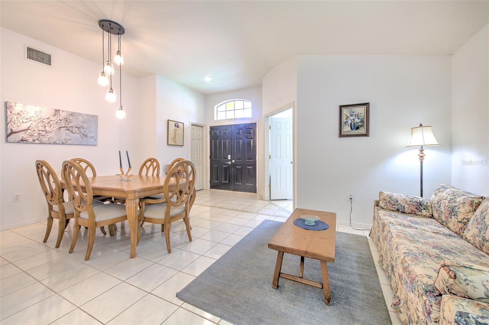 Another view of formal living and dining