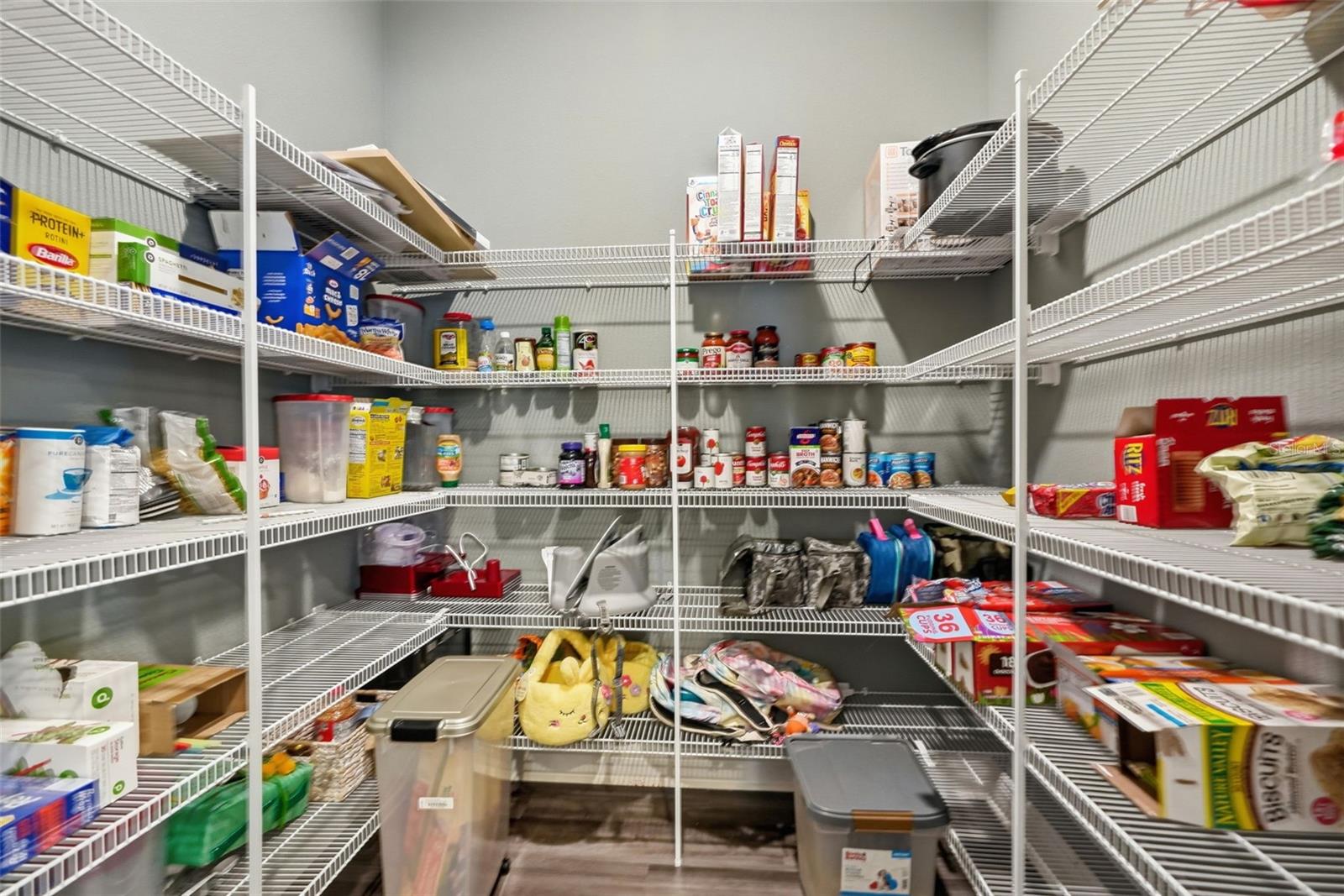 Large walk-in pantry