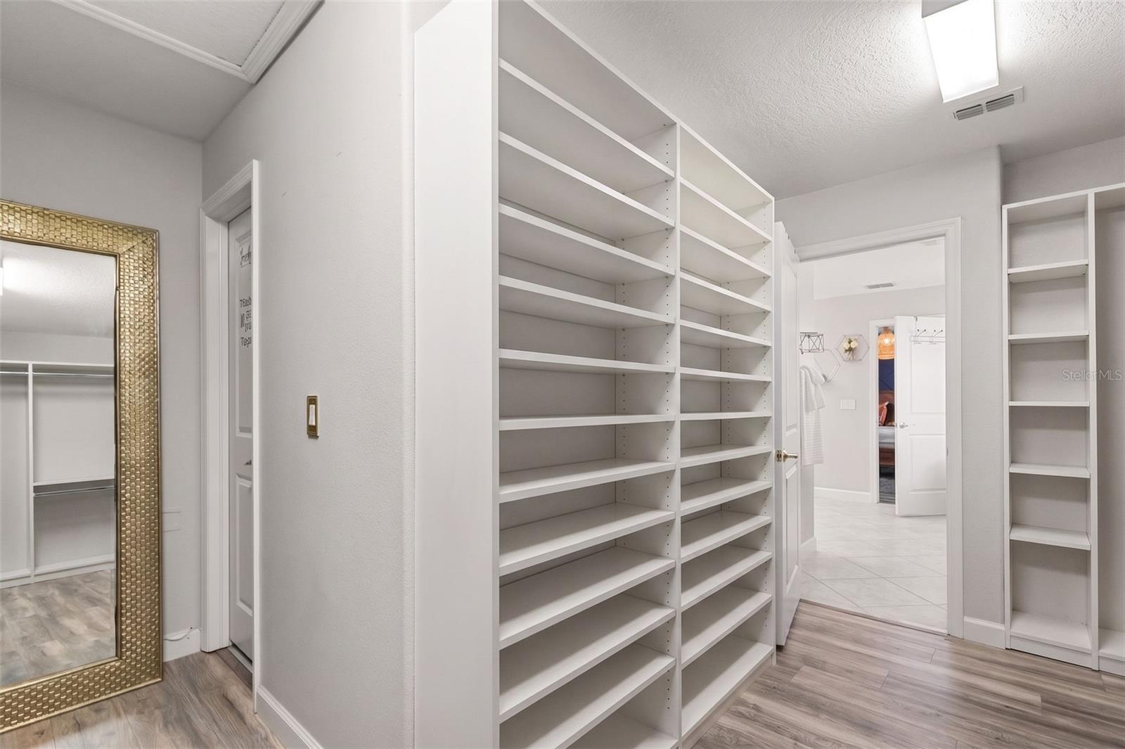 oversized Primary Walk-in Closet WOW
