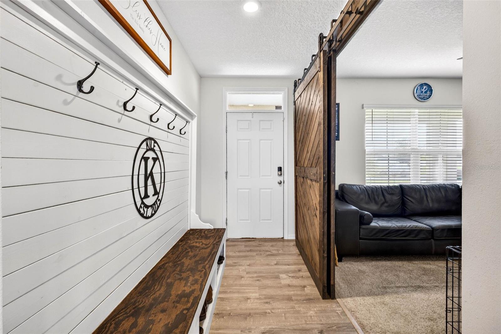 Entryway and Office Entrance