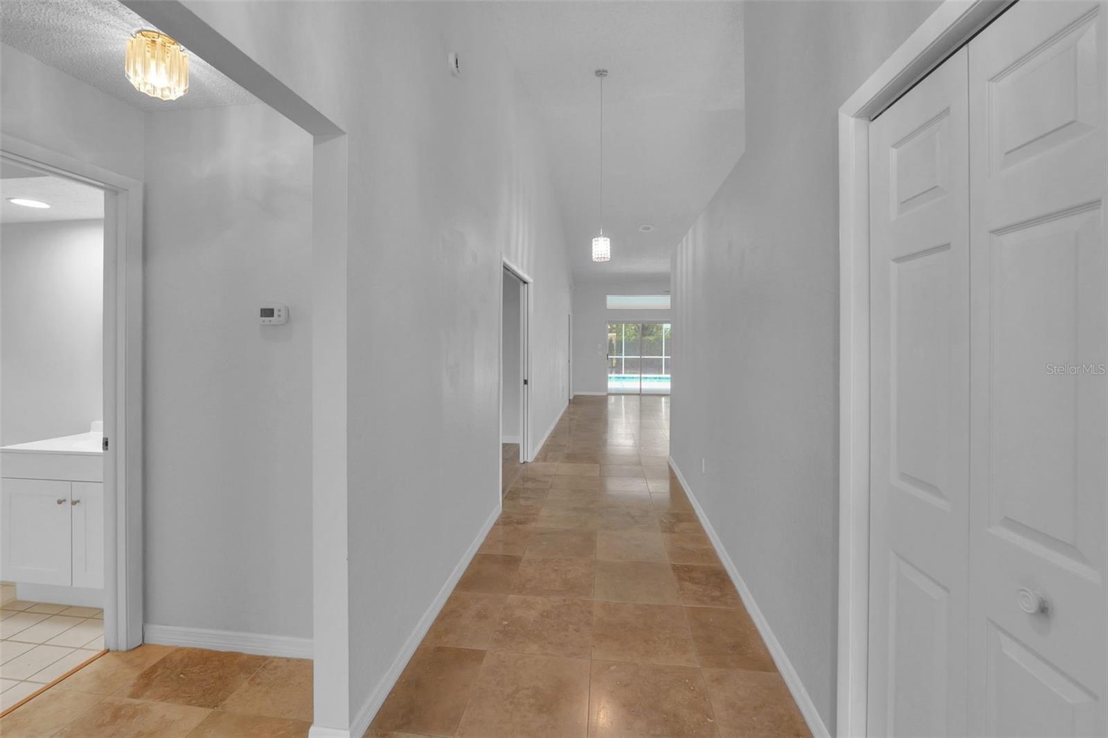 Hallway from front door