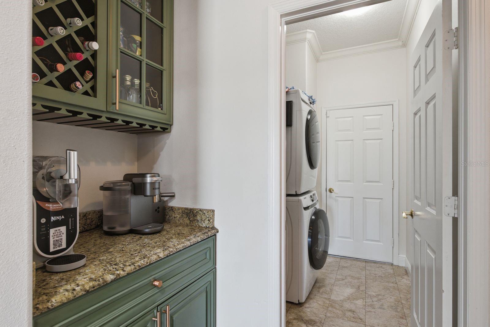 Built In Wine Storage