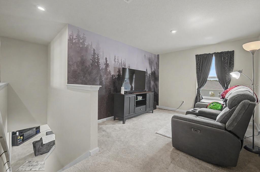 Upstairs living room