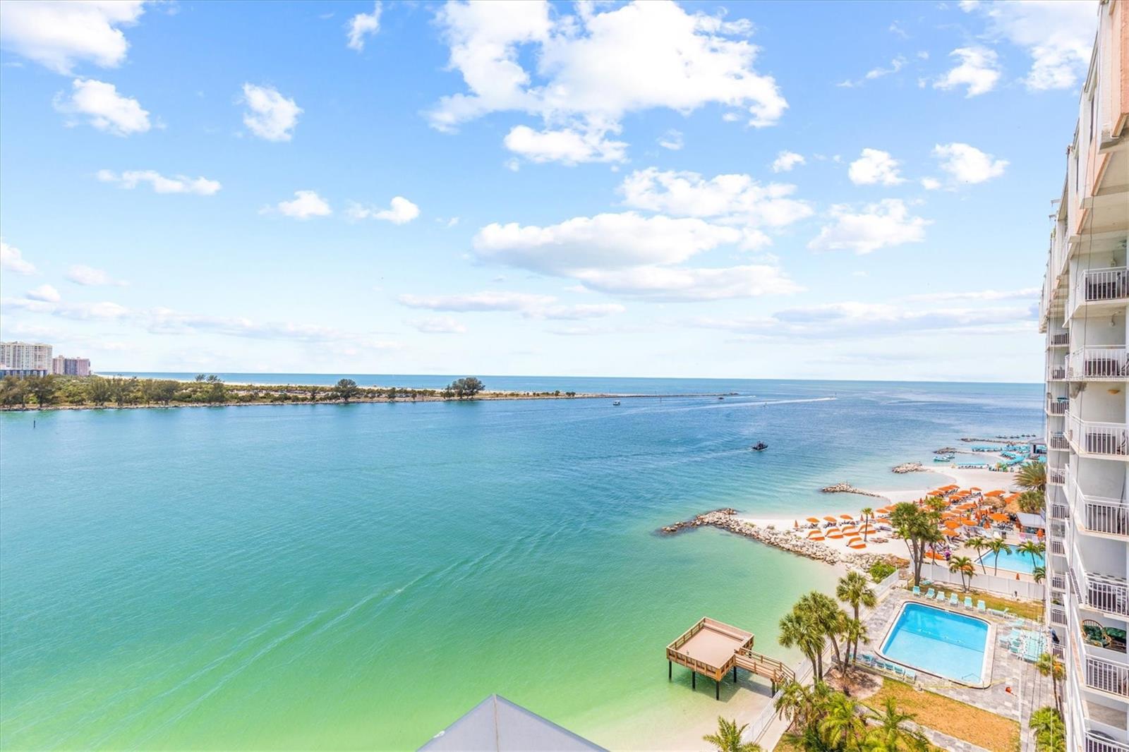 Beachfront with beautiful Gulf views!