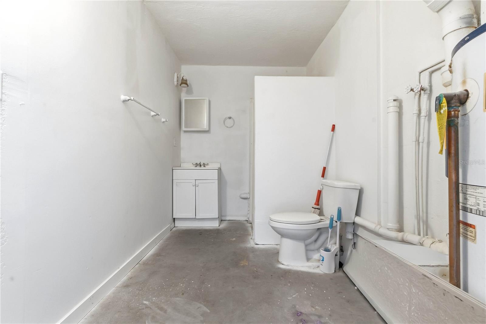 Downstairs Bathroom with Shower