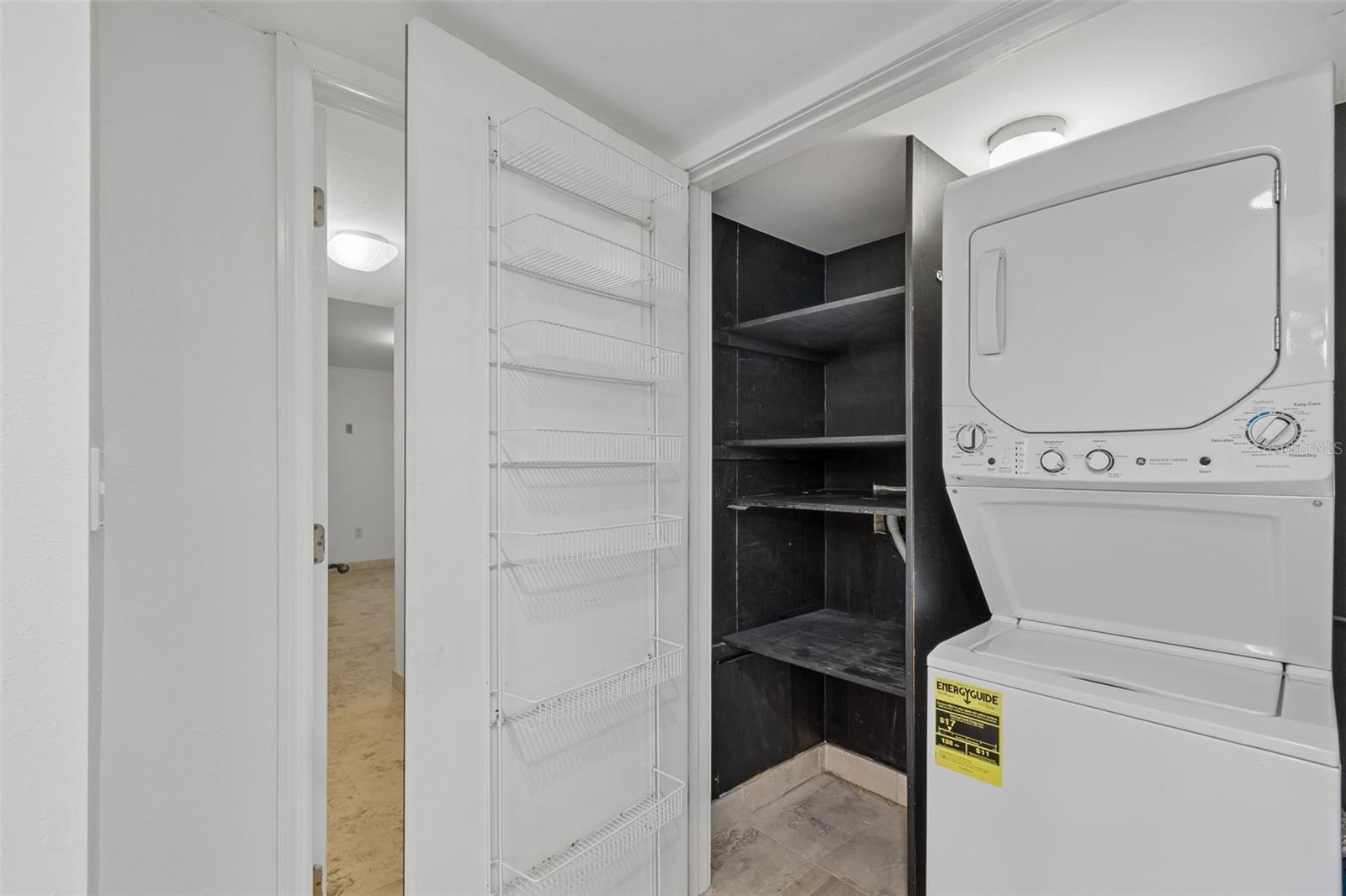 Washer/Dryer Closet
