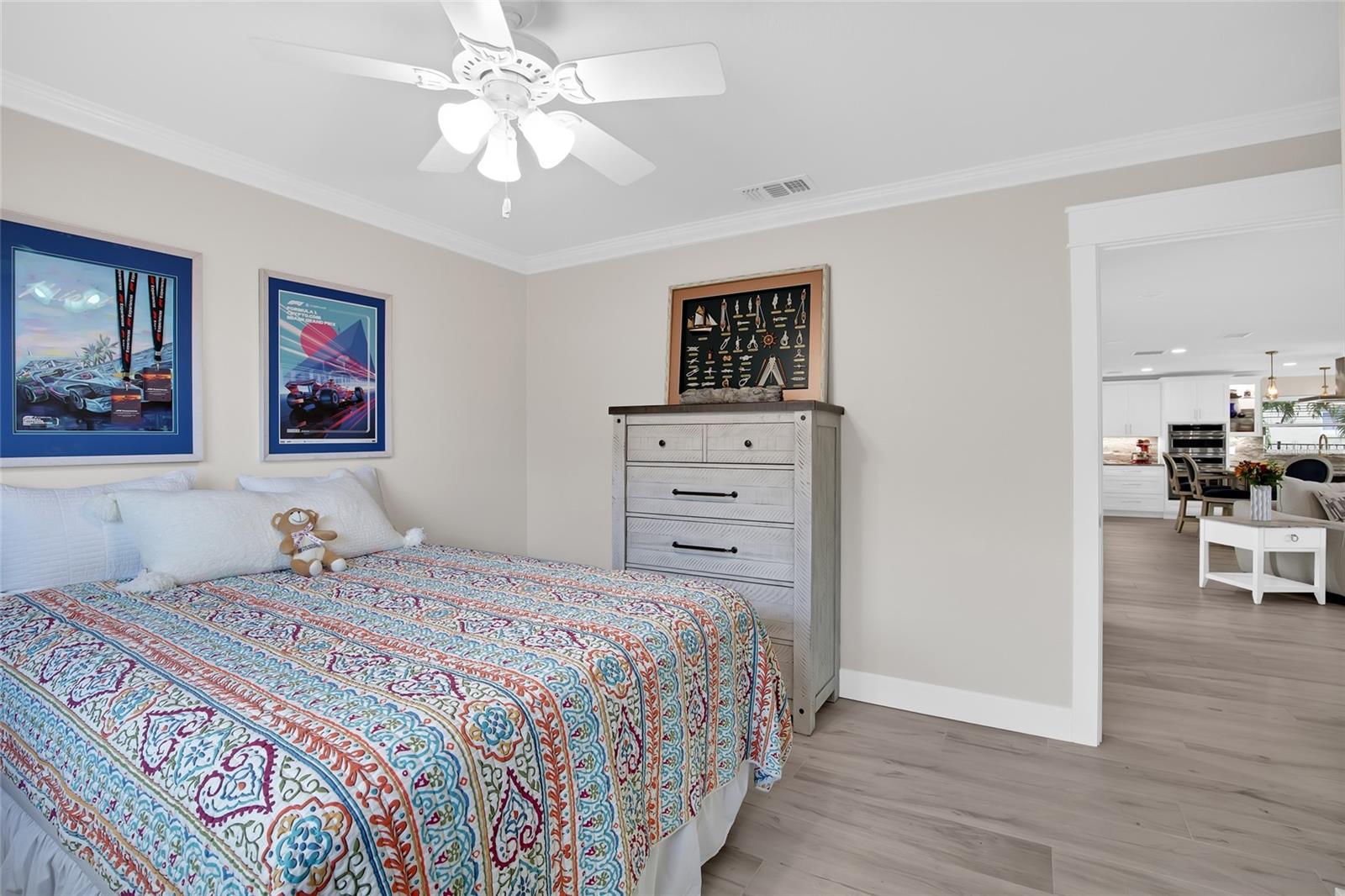 3rd bedroom.  Spacious guest bedroom.