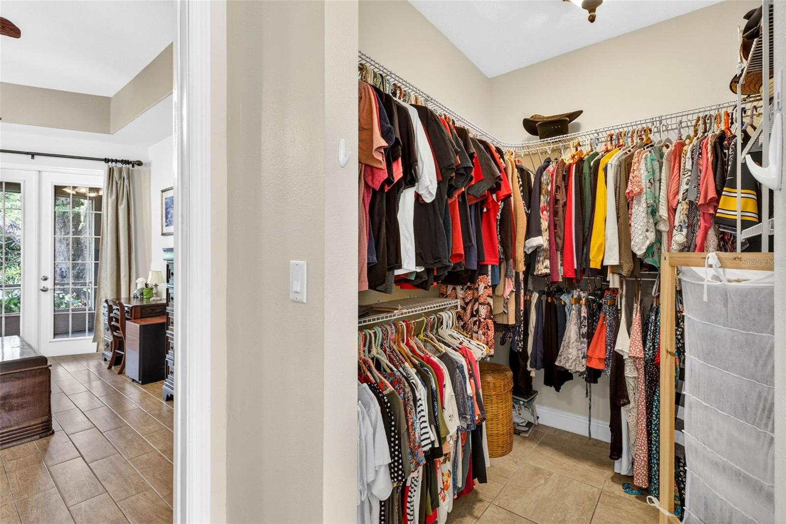 Primary Walk in Closet Downstairs