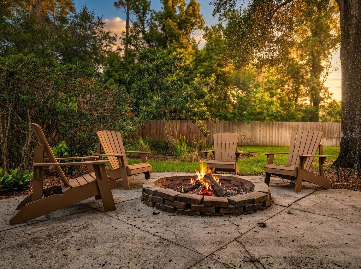 Gorgeous Firepit Area