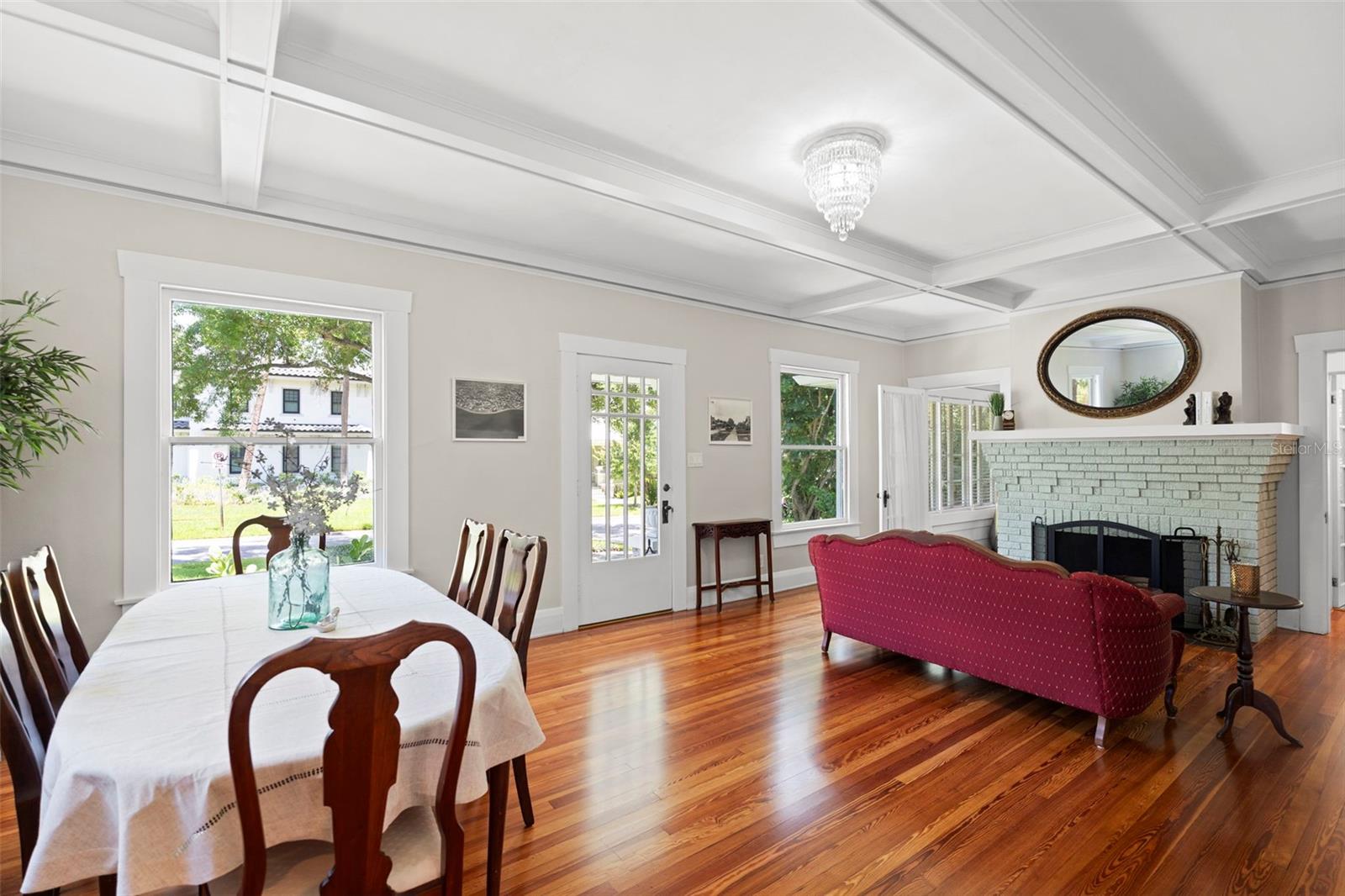 Formal dining area