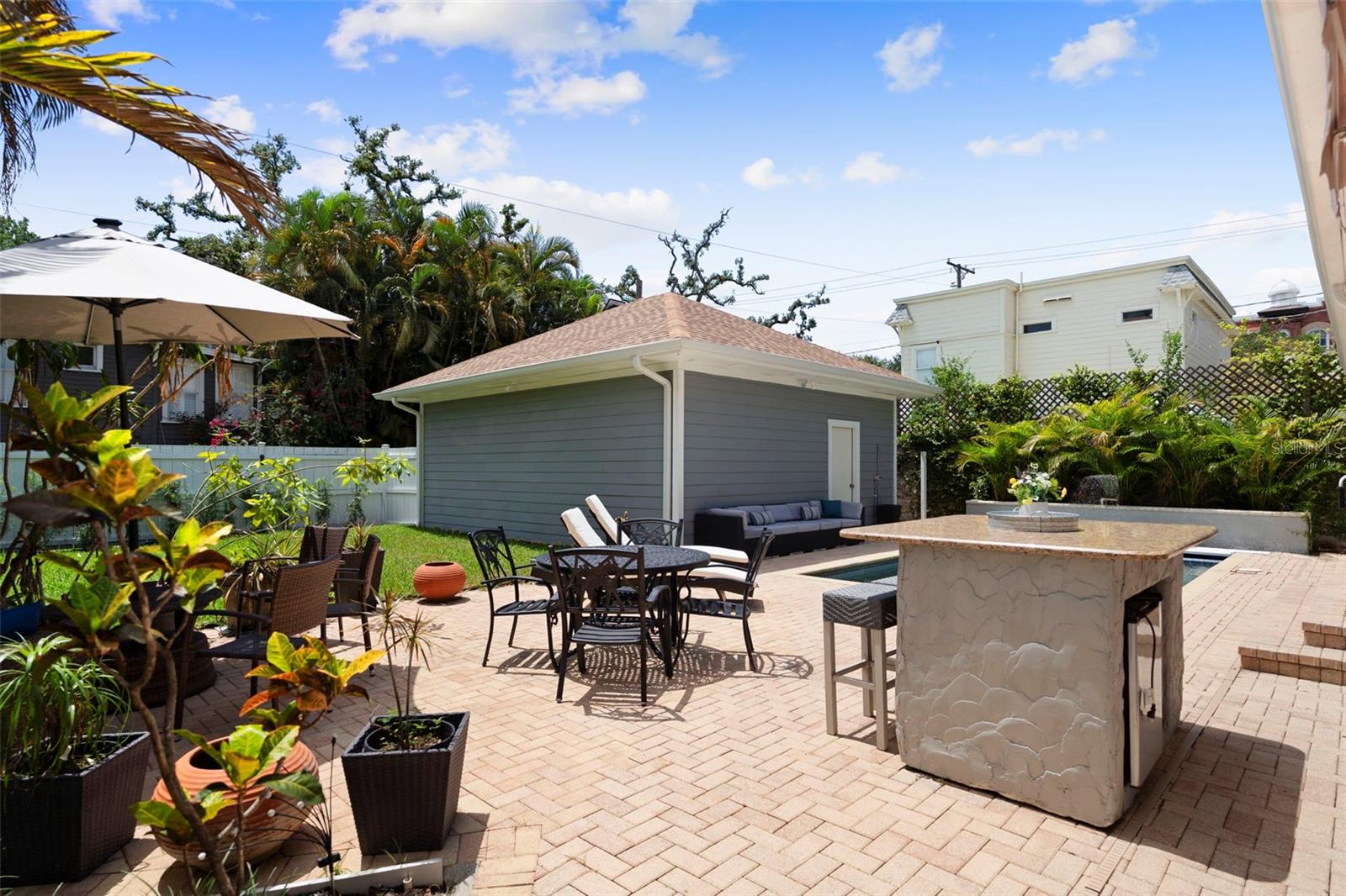 Patio for Entertaining