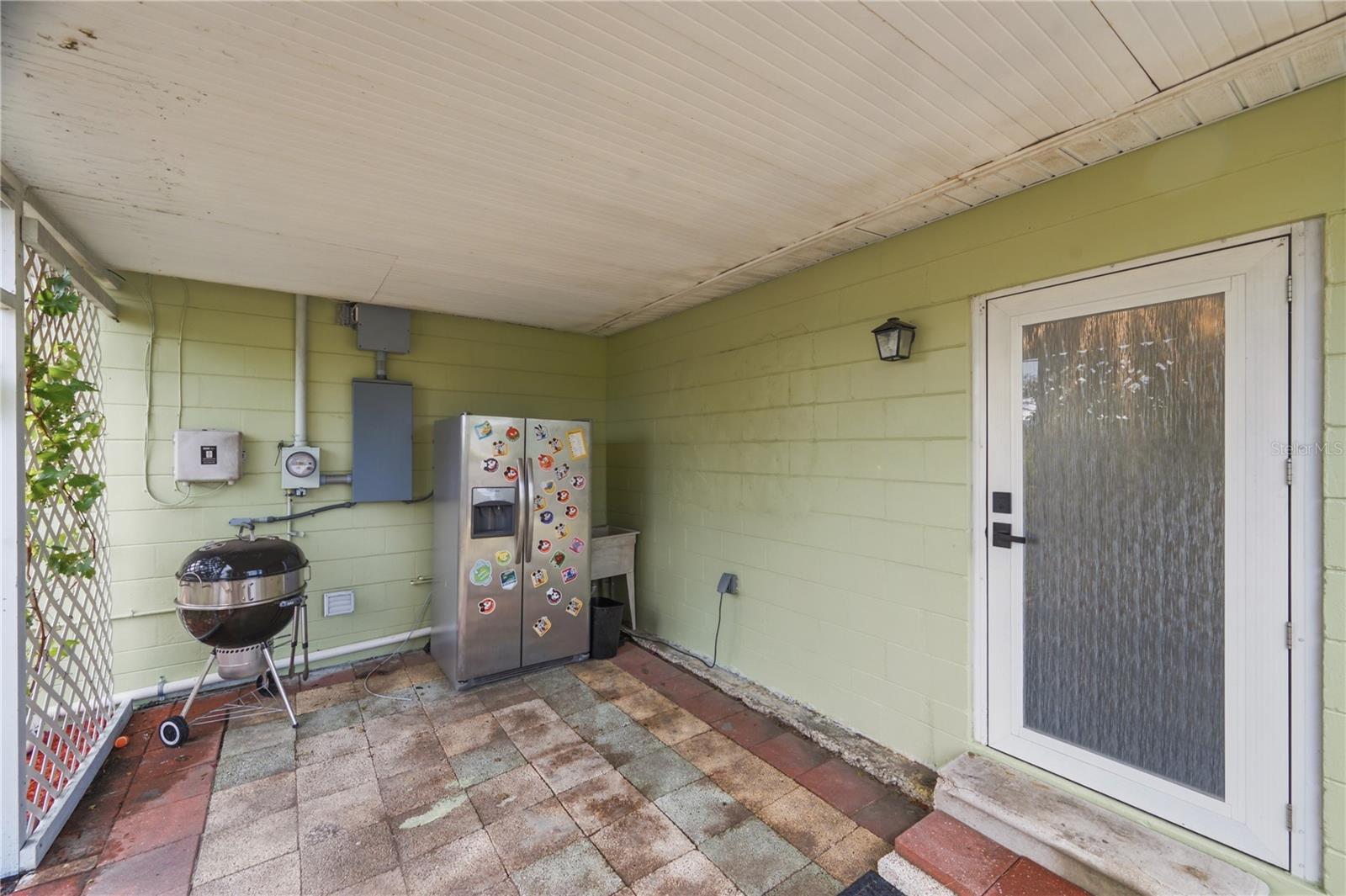 Patio area