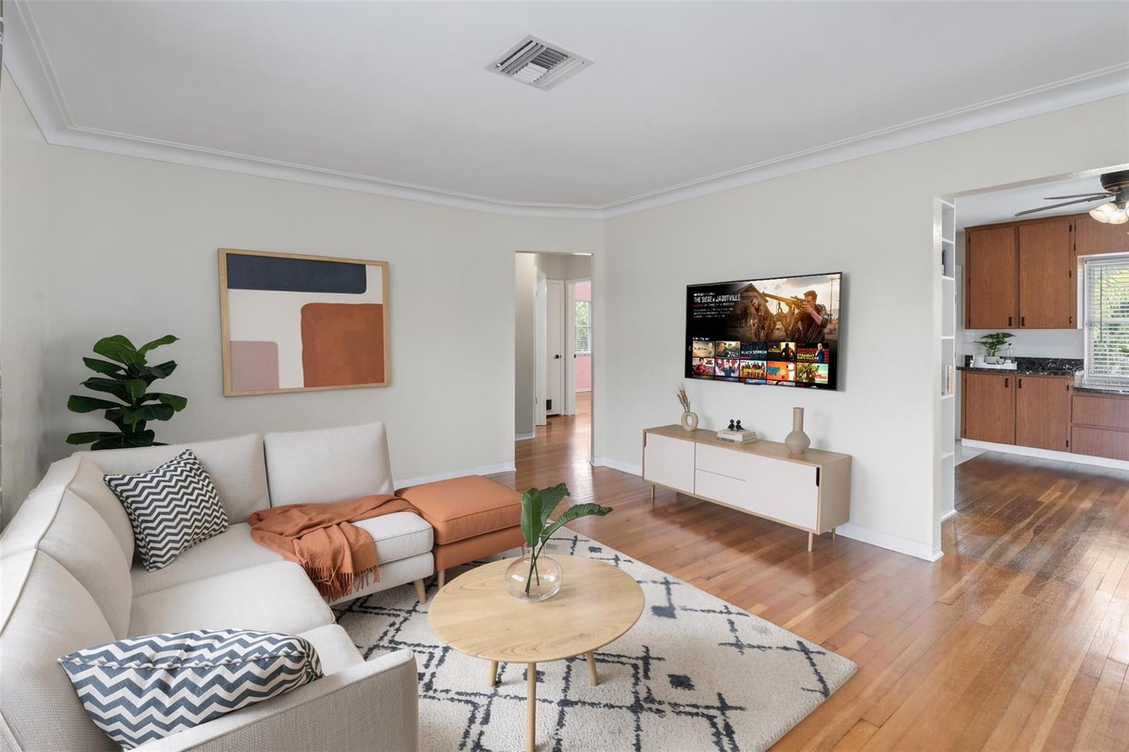 Virtually Staged - Living Room