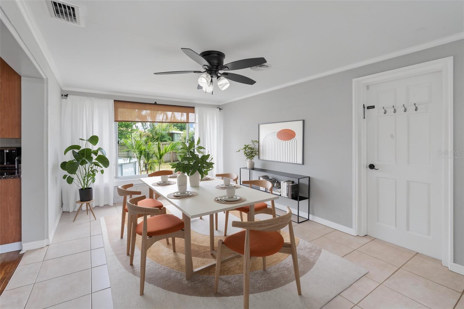 Virtually Staged - Dining Room or Second Family Room!