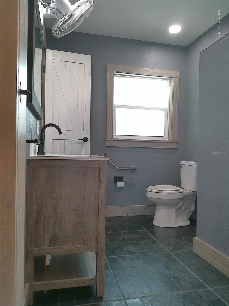 Handi-Accessible Roll-in Shower